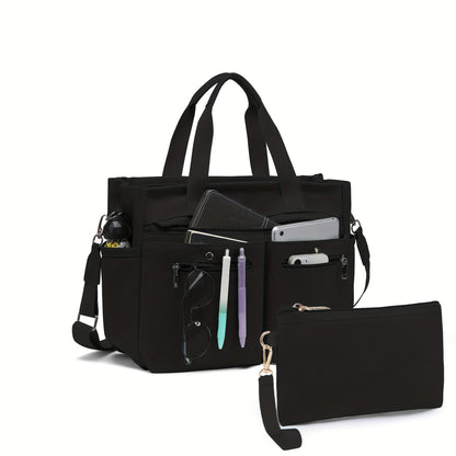 Laptop Bag – 2 Piece, Canvas, for Travel & Work – detail view 43