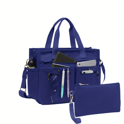 Laptop Bag – 2 Piece, Canvas, for Travel & Work – detail view 3