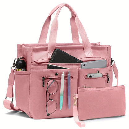 Laptop Bag – 2 Piece, Canvas, for Travel & Work – detail view 34