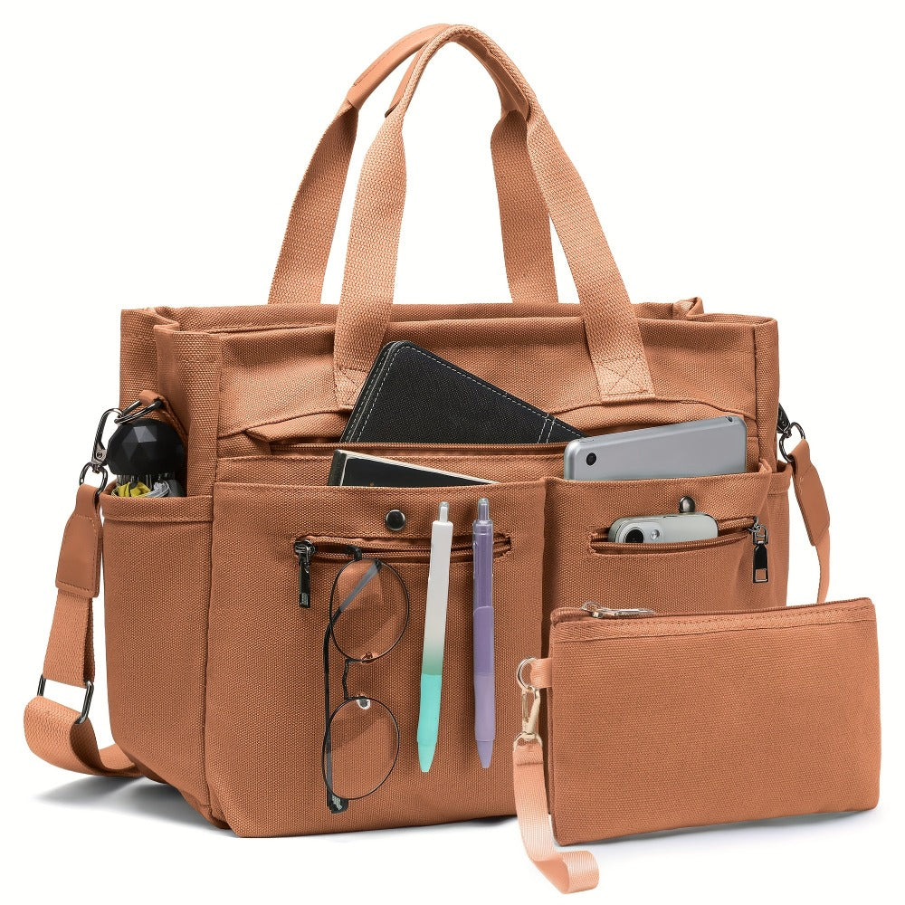 Laptop Bag – 2 Piece, Canvas, for Travel & Work – detail view 36