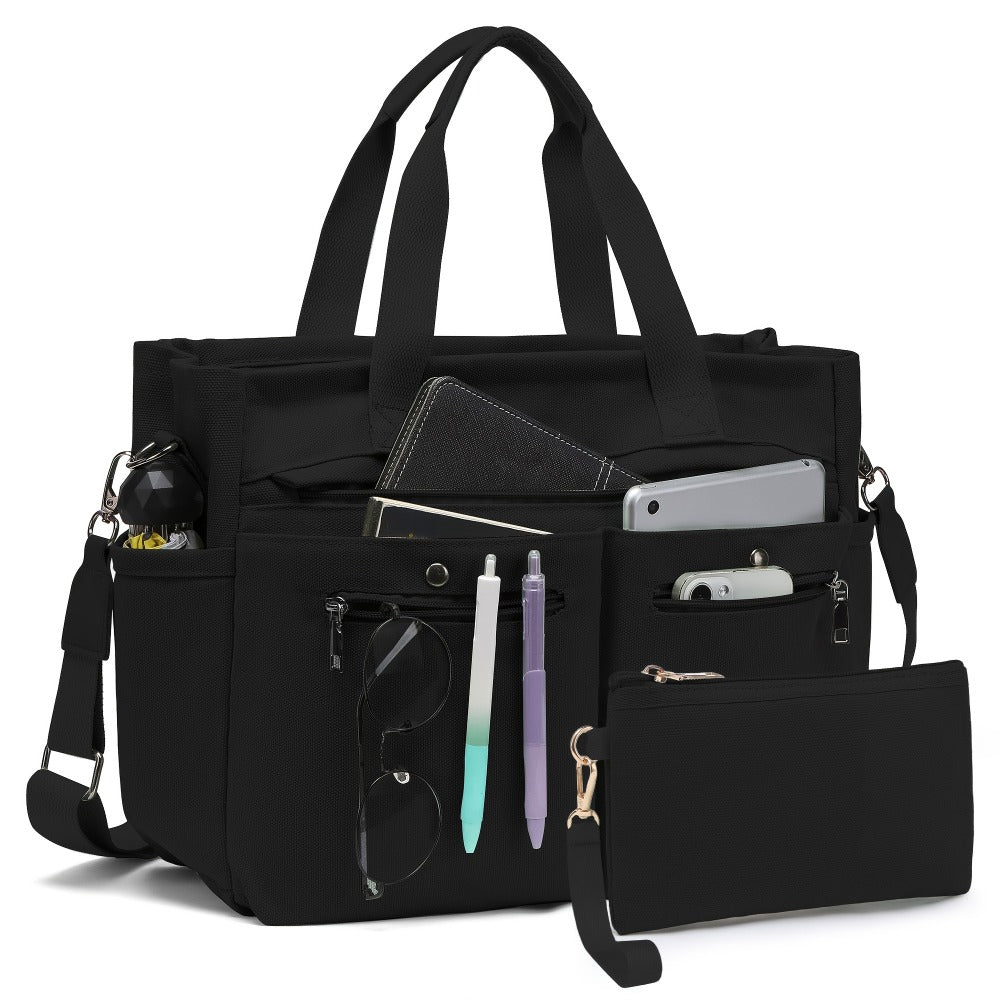 Laptop Bag – 2 Piece, Canvas, for Travel & Work – detail view 17