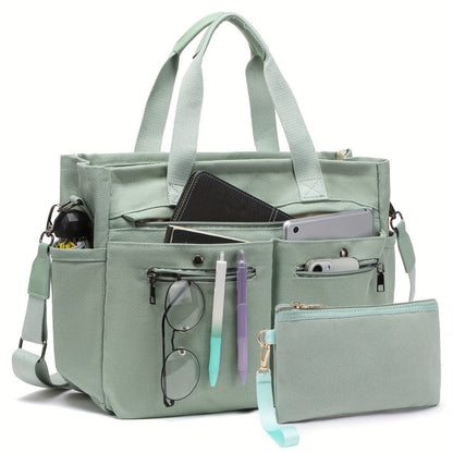 Laptop Bag – 2 Piece, Canvas, for Travel & Work – detail view 21
