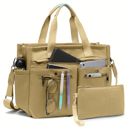 Laptop Bag – 2 Piece, Canvas, for Travel & Work – detail view 47