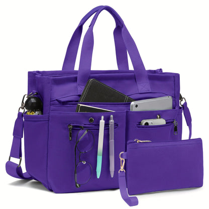 Laptop Bag – 2 Piece, Canvas, for Travel & Work – detail view 9