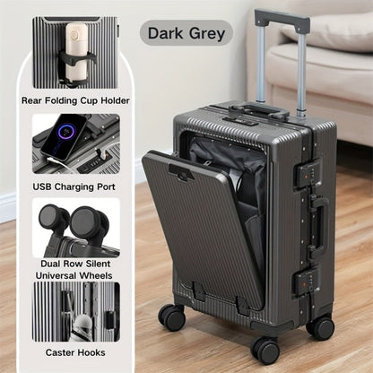 Laptop Bag – 24 Inch, Front Opening Hardside Spinner Inch – detail view 12