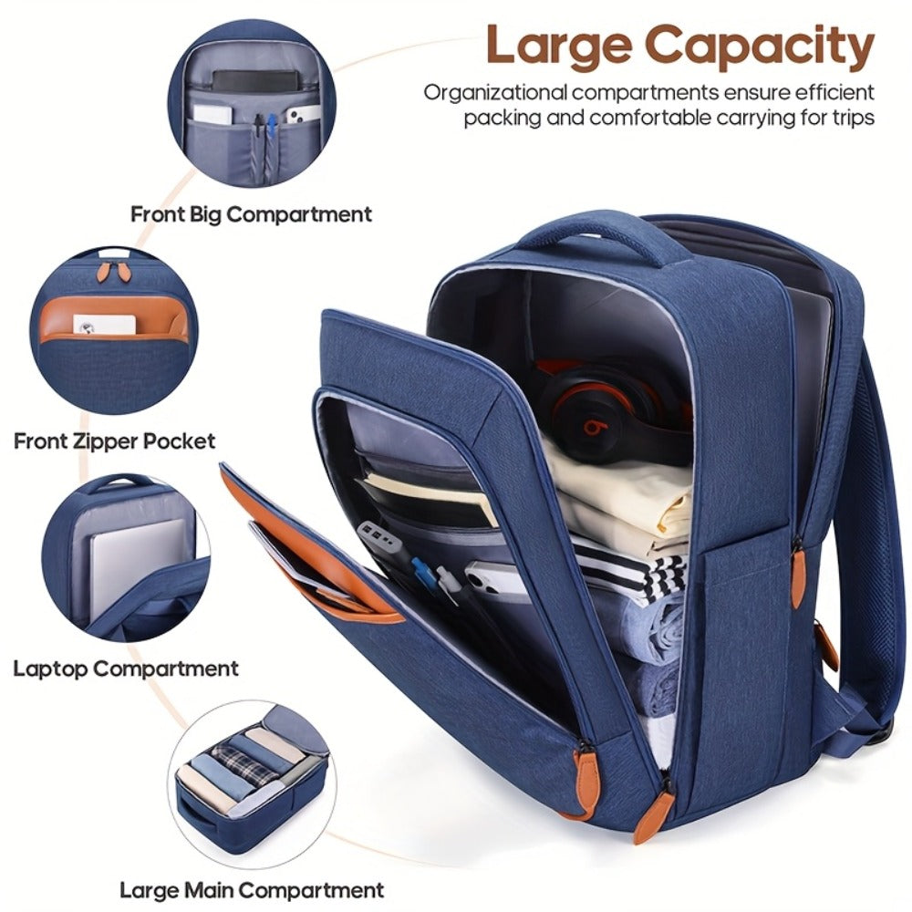 Laptop Bag – 3 Piece, Hardshell, TSA Lock, Spinner Wheels – detail view 4
