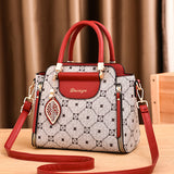 Khaki Splice Wine Red