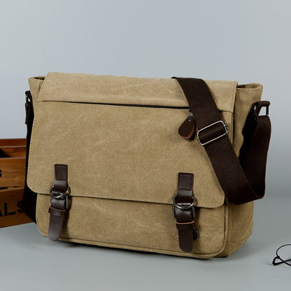 Laptop Bag – Canvas, Adjustable Strap, for Travel & School – detail view 16