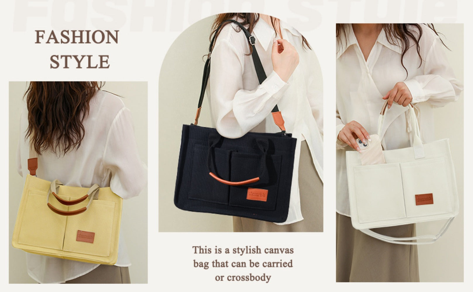 Laptop Bag – Canvas, for Work – detail view 36