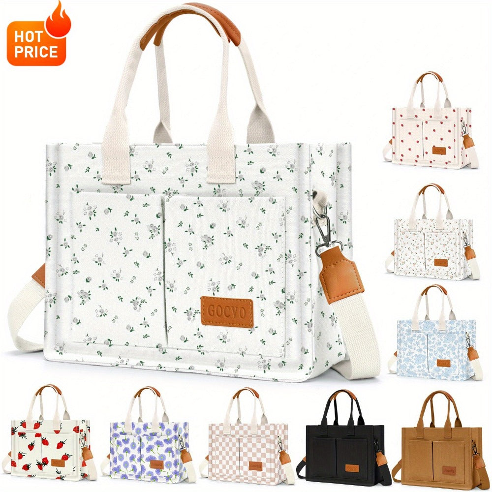 Laptop Bag – Canvas, for Work – front view