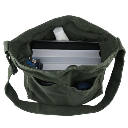 Laptop Bag – 11 Colors, Canvas, Large Capacity, Multi Pocket – detail view 10