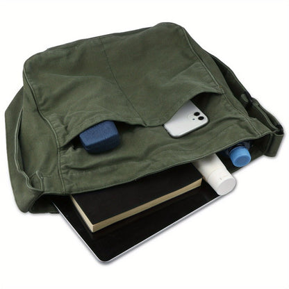Laptop Bag – 11 Colors, Canvas, Large Capacity, Multi Pocket – detail view 12