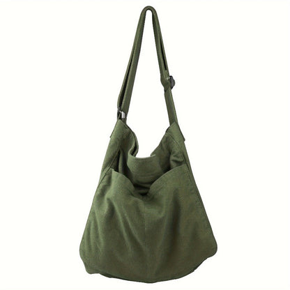 Laptop Bag – 11 Colors, Canvas, Large Capacity, Multi Pocket – front view