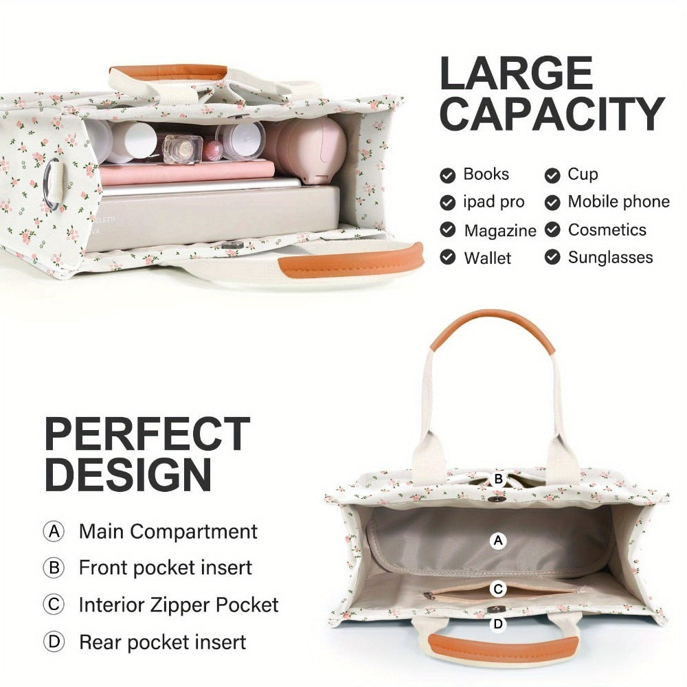Laptop Bag – Canvas, Nylon, Adjustable Strap, for Travel & Work – detail view 21