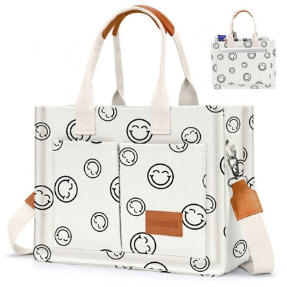 Laptop Bag – Canvas, Nylon, Adjustable Strap, for Travel & Work – detail view 10