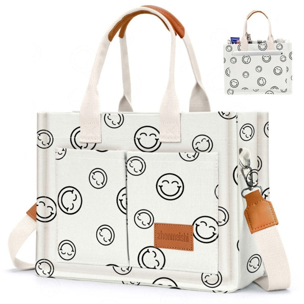Laptop Bag – Canvas, Nylon, Adjustable Strap, for Travel & Work – detail view 29