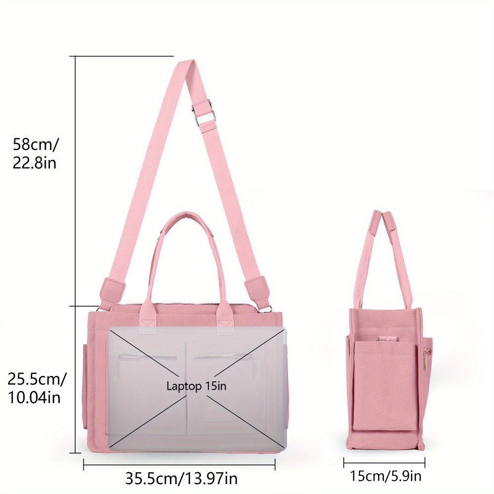 Laptop Bag – Convertible, for Travel & Work – alternate view