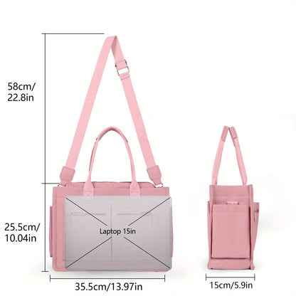 Laptop Bag – Convertible, for Travel & Work – alternate view