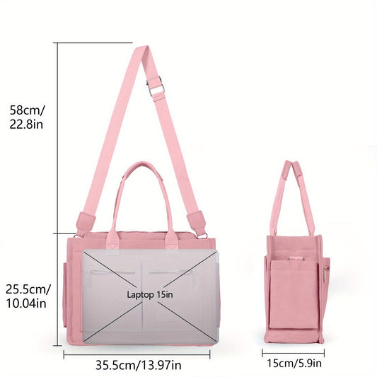 Laptop Bag – Convertible, for Travel & Work – alternate view