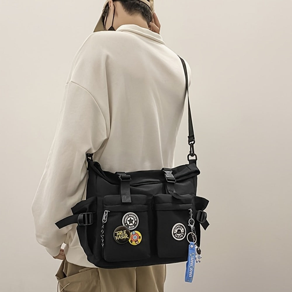 Laptop Bag – for Everyday Use, Japanese Aesthetic Trendy Unisex Messenger – detail view 12