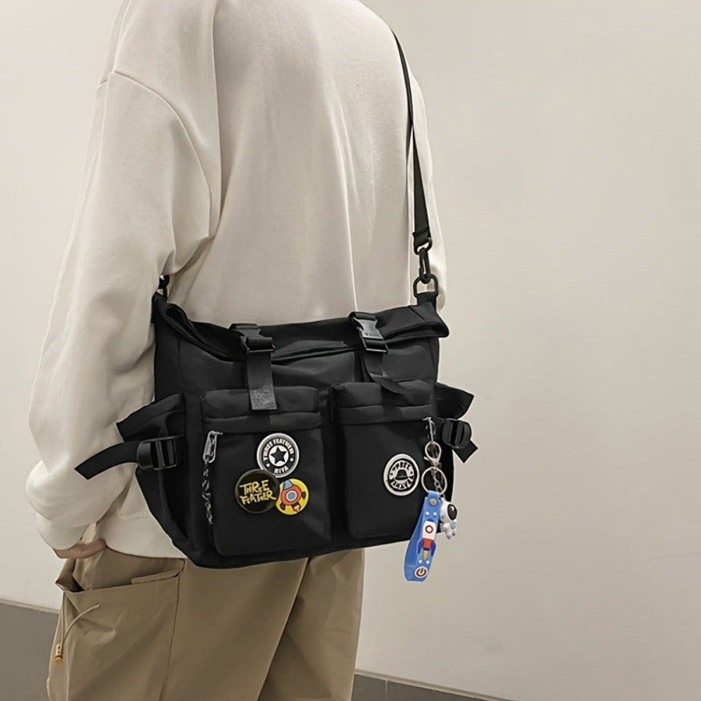 Laptop Bag – for Everyday Use, Japanese Aesthetic Trendy Unisex Messenger – detail view 10