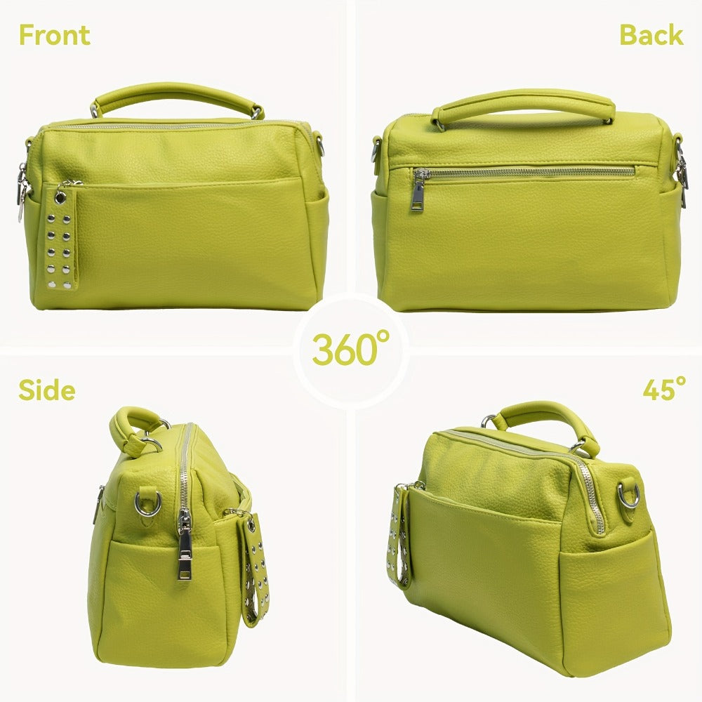 Laptop Bag – for Everyday Use, Large Vintage Style Scratch Resistant – detail view 11