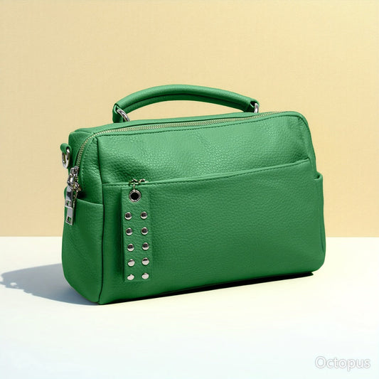 Laptop Bag – for Everyday Use, Large Vintage Style Scratch Resistant – front view