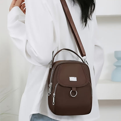 Laptop Bag – for Everyday Use, Oxford Messenger Unisex Casual Solid – detail view 11