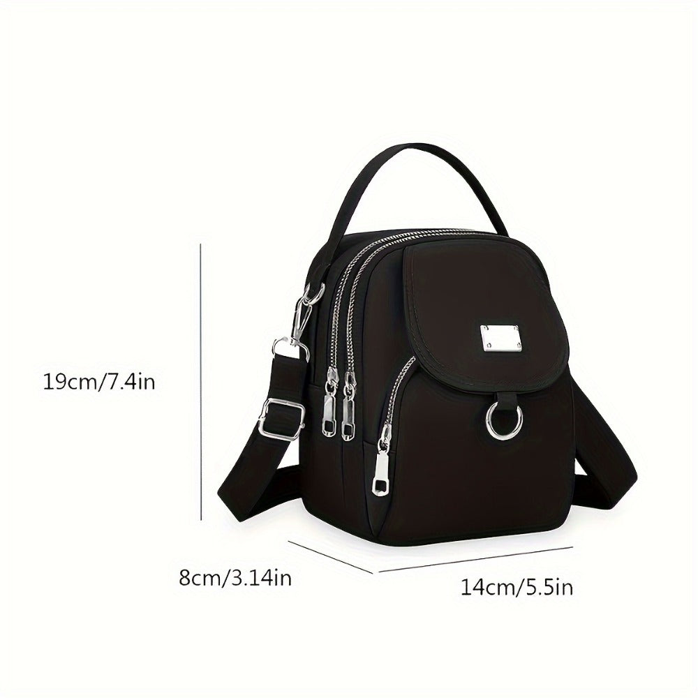 Laptop Bag – for Everyday Use, Oxford Messenger Unisex Casual Solid – detail view 3