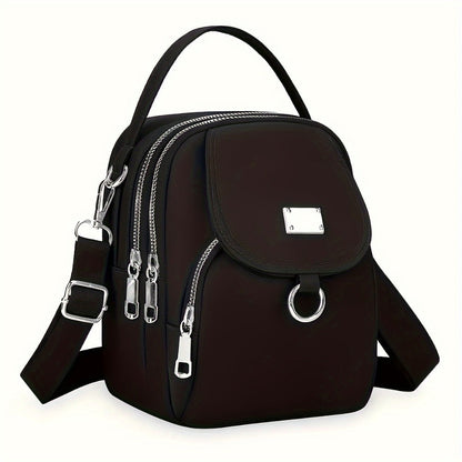 Laptop Bag – for Everyday Use, Oxford Messenger Unisex Casual Solid – detail view 6