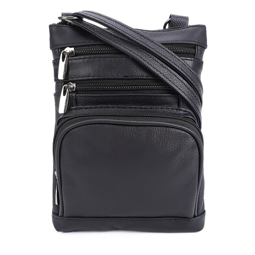 Laptop Bag – 10 Colors, Genuine Leather, Adjustable Strap – detail view 32