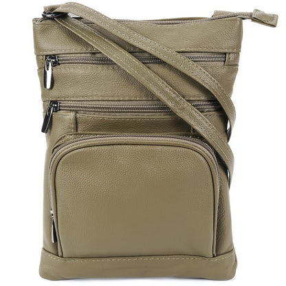 Laptop Bag – 10 Colors, Genuine Leather, Adjustable Strap – detail view 34