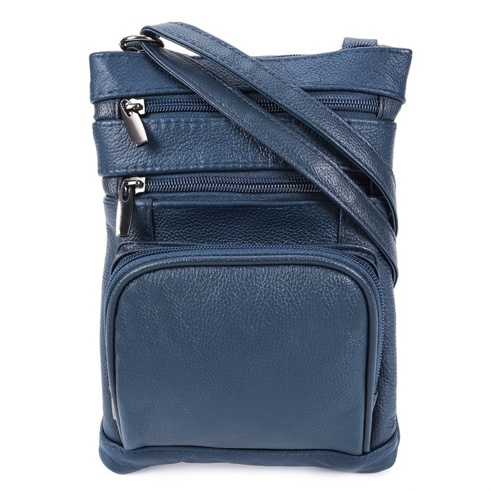 Laptop Bag – 10 Colors, Genuine Leather, Adjustable Strap – detail view 36