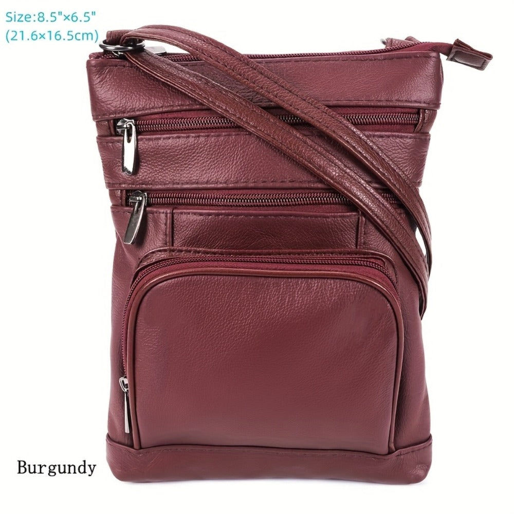 Laptop Bag – 10 Colors, Genuine Leather, Adjustable Strap – detail view 56