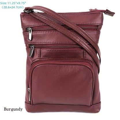 Laptop Bag – 10 Colors, Genuine Leather, Adjustable Strap – detail view 58