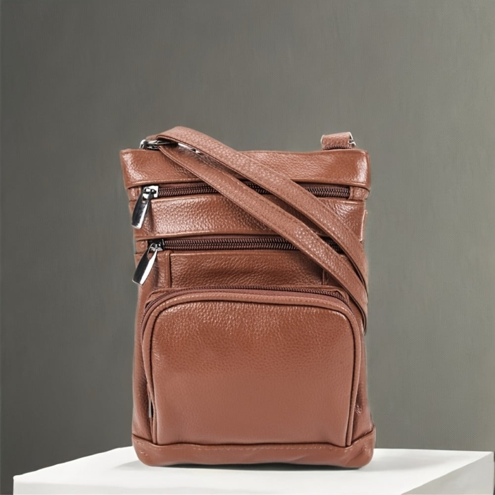Laptop Bag – Genuine Leather, Adjustable Strap – detail view 27