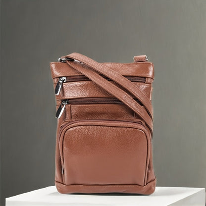 Laptop Bag – Genuine Leather, Adjustable Strap – detail view 27