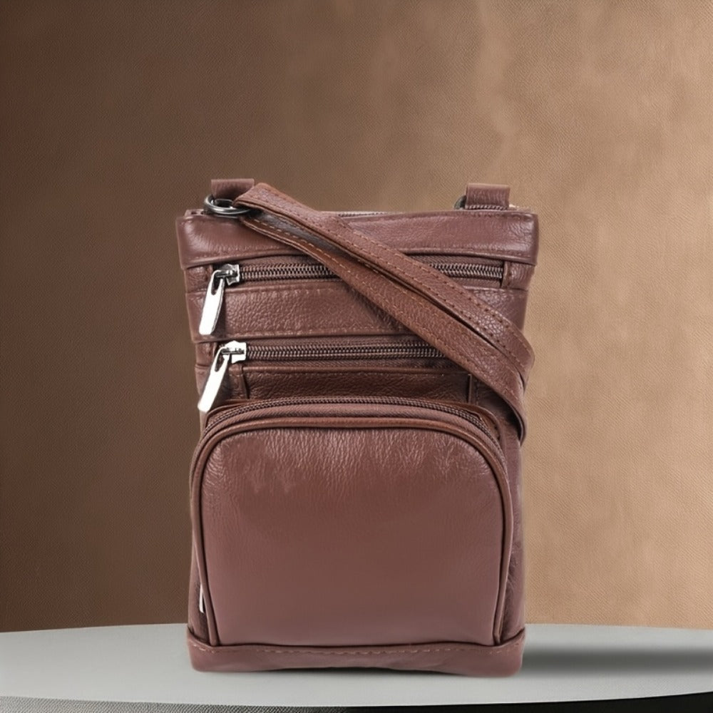 Laptop Bag – Genuine Leather, Adjustable Strap – detail view 30