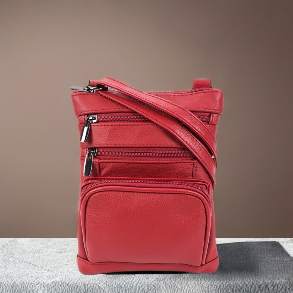 Laptop Bag – Genuine Leather, Adjustable Strap – detail view 32