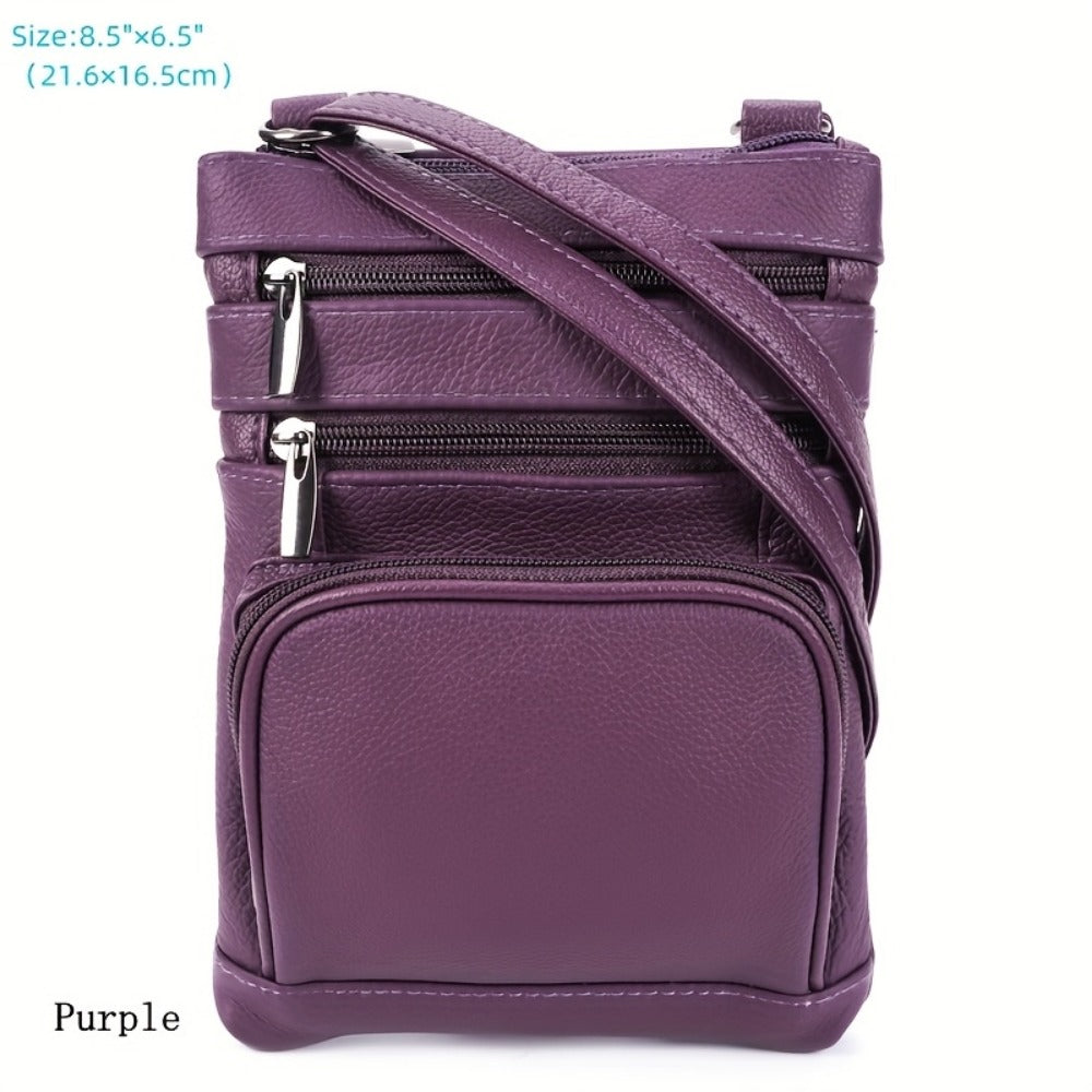 Laptop Bag – Genuine Leather, Adjustable Strap – detail view 36