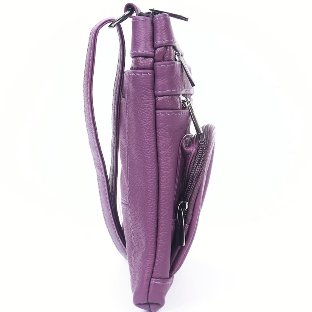 Laptop Bag – Genuine Leather, Adjustable Strap – detail view 19