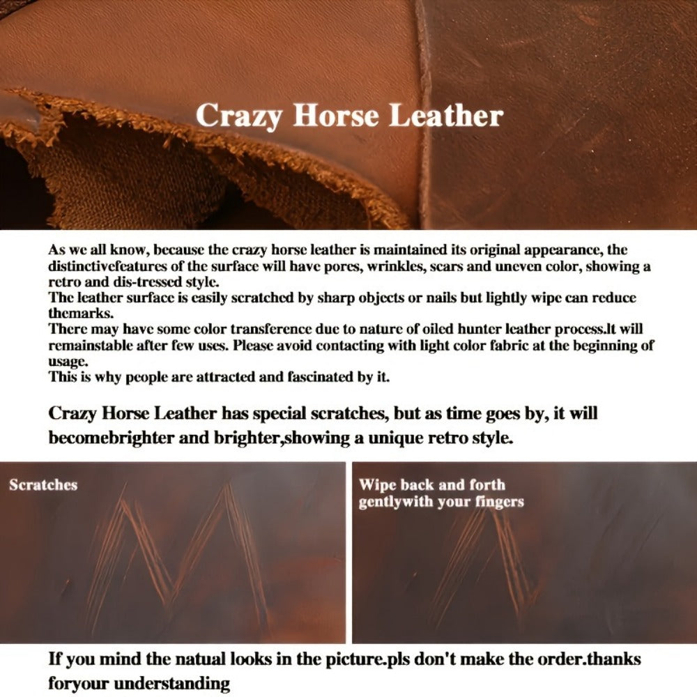 Laptop Bag – Genuine Leather, for Travel & Work – detail view 11