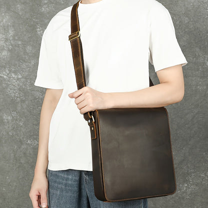 Laptop Bag – Genuine Leather, for Travel & Work – detail view 6