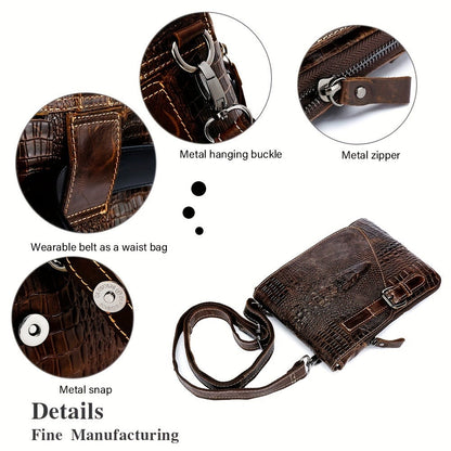 Laptop Bag – Genuine Leather, for Travel – detail view 7