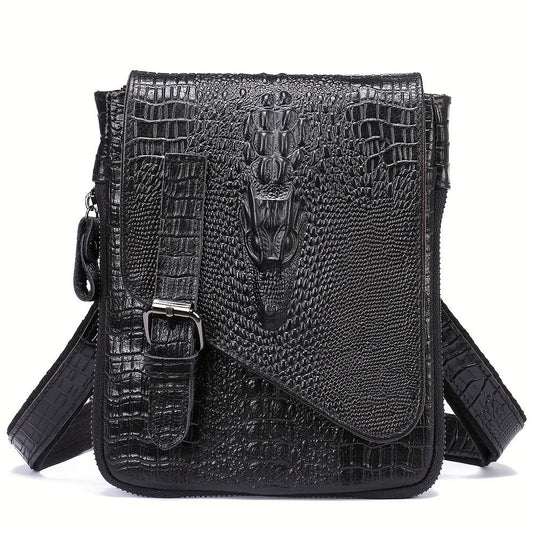 Laptop Bag – Genuine Leather, for Travel – front view