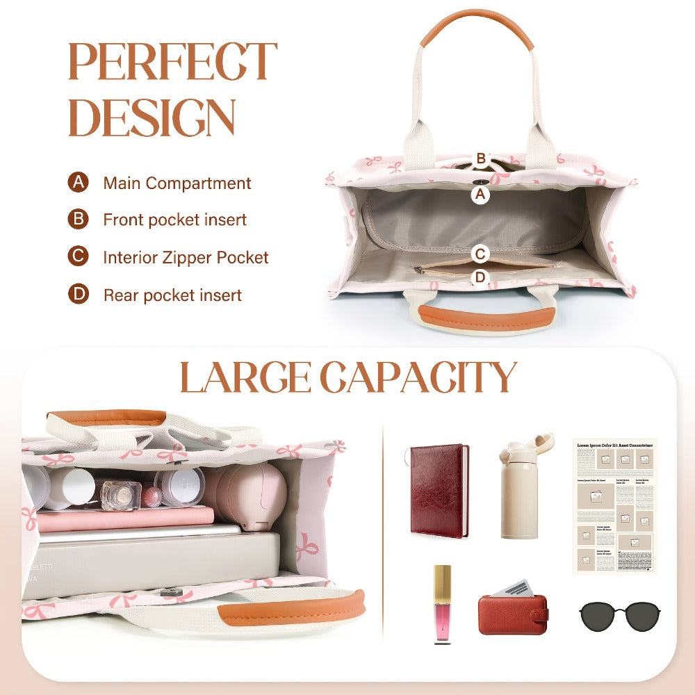Laptop Bag – Multi Pocket, Large Capacity, Adjustable Strap, for Work & Everyday Use – detail view 13
