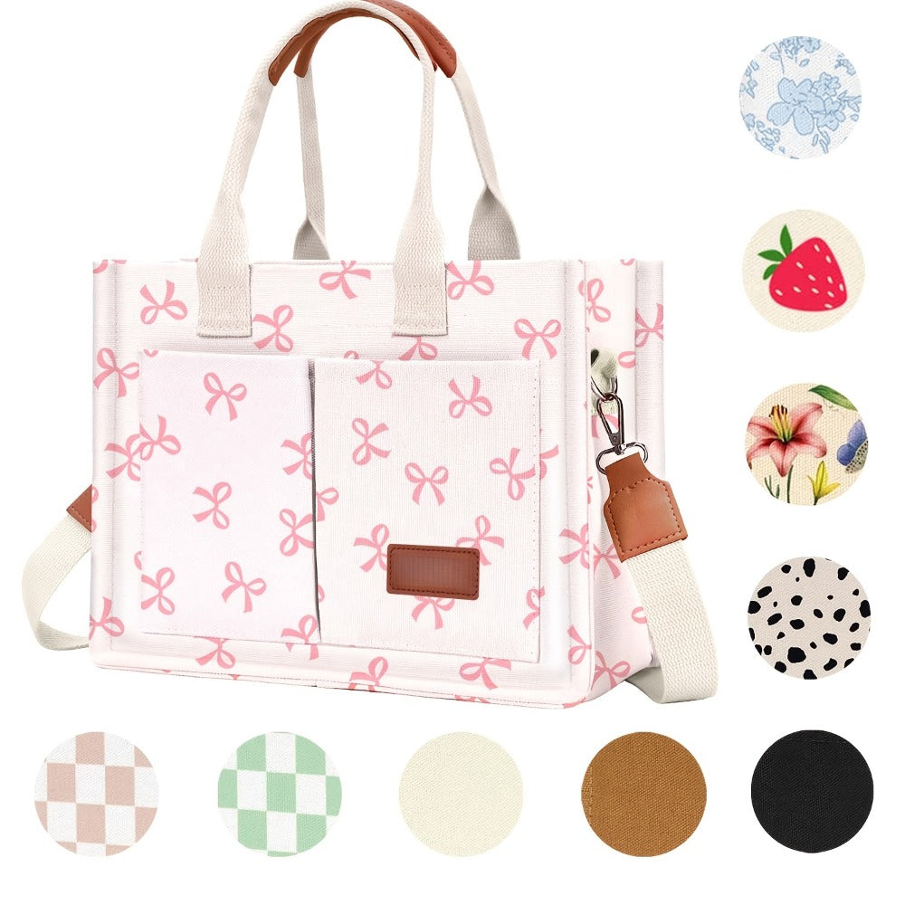 Laptop Bag – Multi Pocket, Large Capacity, Adjustable Strap, for Work & Everyday Use – front view