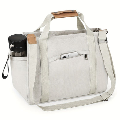 Laptop Bag – 10 Colors, Multi-Pocket, for Travel & Work – detail view 12