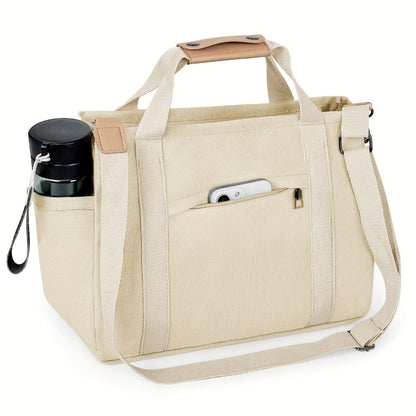 Laptop Bag – 10 Colors, Multi-Pocket, for Travel & Work – detail view 14
