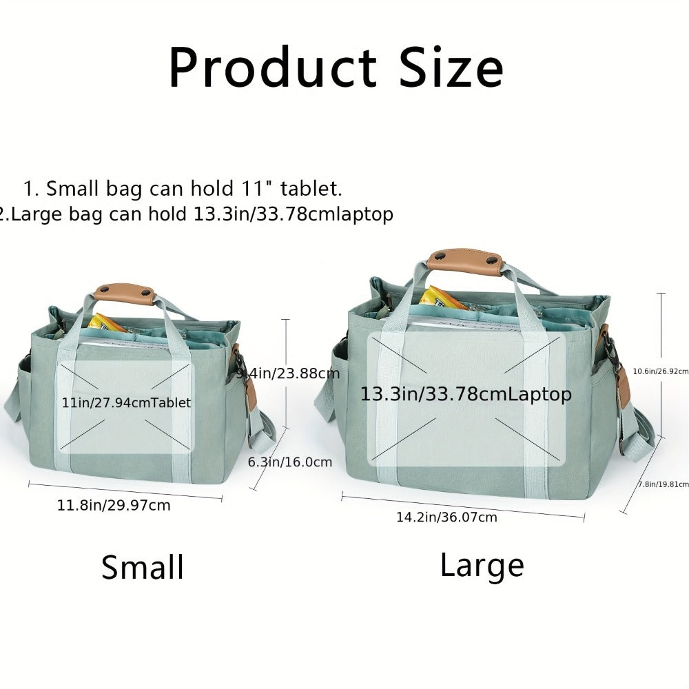 Laptop Bag – 10 Colors, Multi-Pocket, for Travel & Work – detail view 3